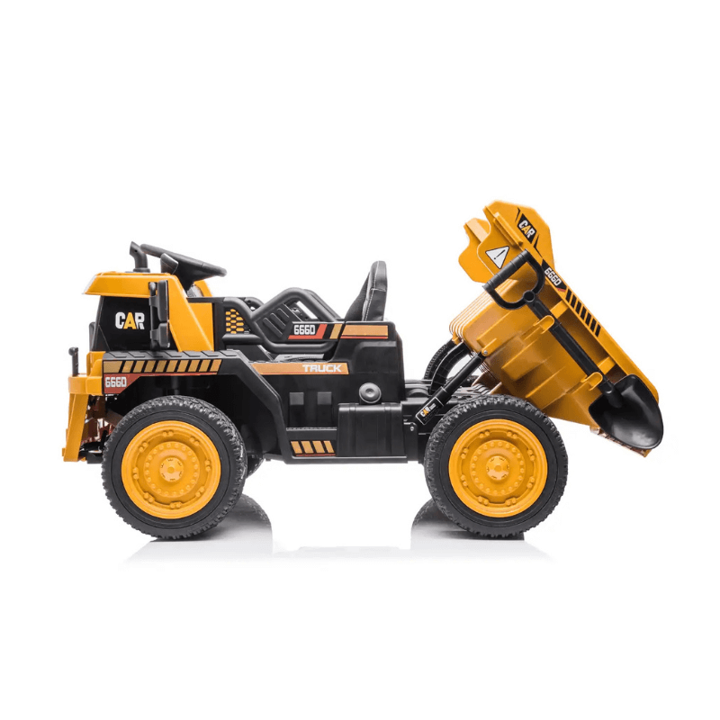 12V Ride On Car Dump Truck With Tipper And Shovel